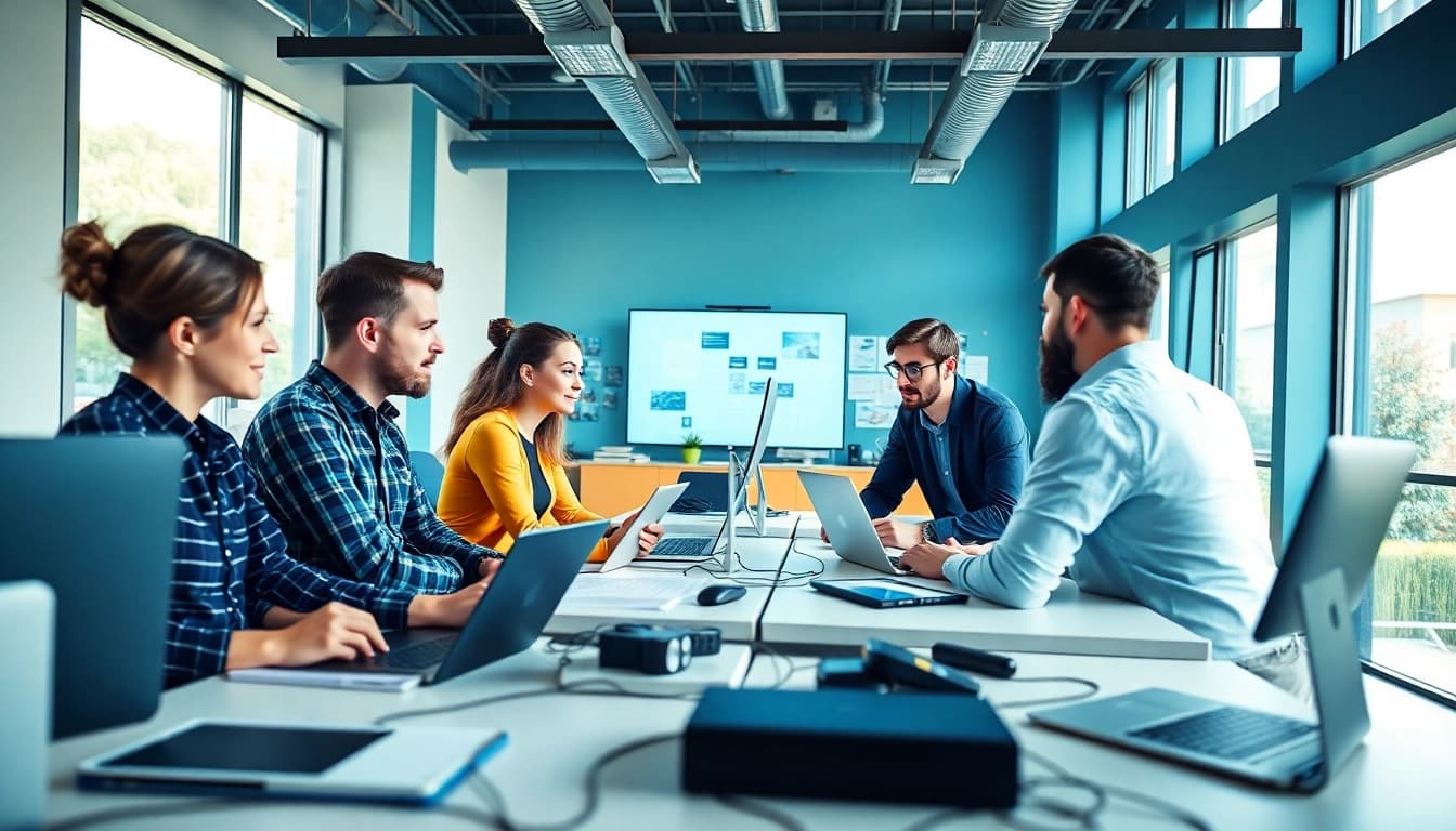 Optimieren Sie Ihre Webpräsenz mit Hüsig Webdesign Marketing Experten in Aktion.