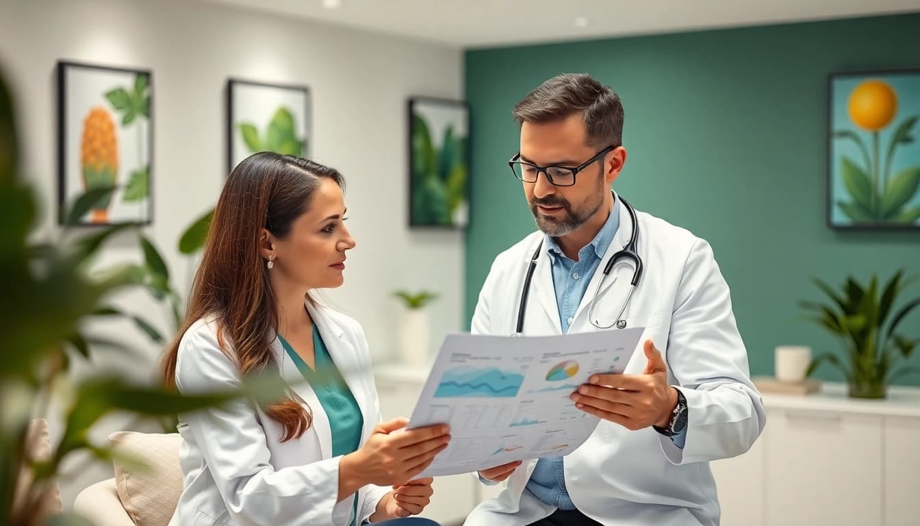 Engage in longevity medicine Sydney with an expert in a modern healthcare consultation.