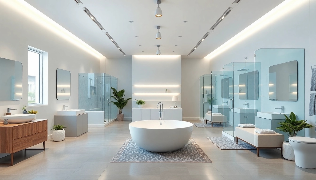 Sonni sanitär GmbH präsentiert hochwertige Badezimmerprodukte in elegantem Design.