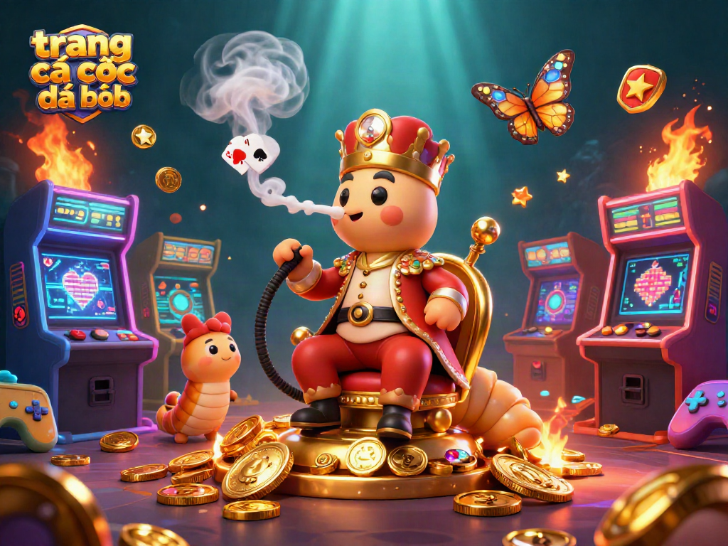 Trang cá cược đá bóng với hình ảnh 3D độc đáo về các ký tự và yếu tố trò chơi.