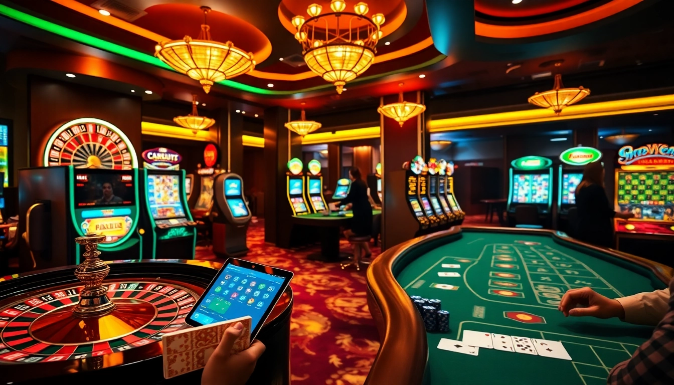 Découvrez l'excitation du casino en ligne argent réel France avec des tables vibrantes et un gameplay captivant.