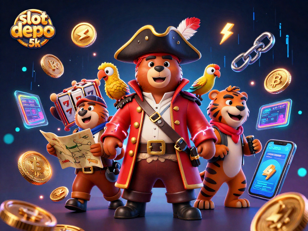 Spin the reels and embrace winning opportunities with slot depo 5k amid vibrant casino adventure.