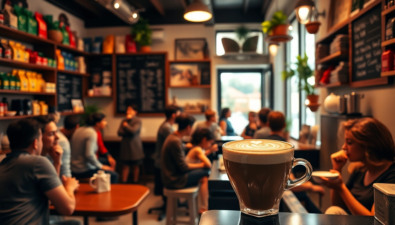 Kaffee genießen im Coffee Shop Lloret de Mar mit lebhafter Atmosphäre und köstlichen Getränken