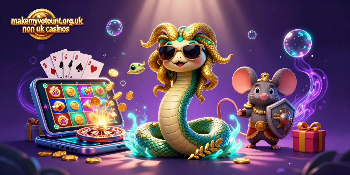 Experience thrilling gameplay at makemyvotecount.org.uk non uk casinos with vibrant slot games and lively characters.