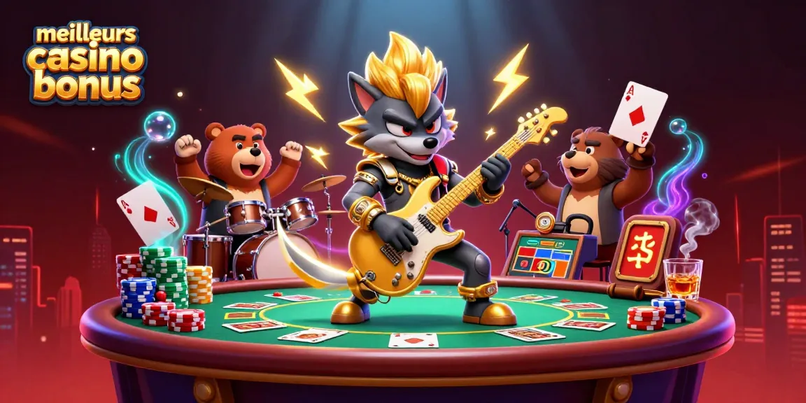 Jouez avec les meilleurs bonus de casino en 2026, avec une ambiance de spectacle pétillante et des éléments de jeu enivrants.