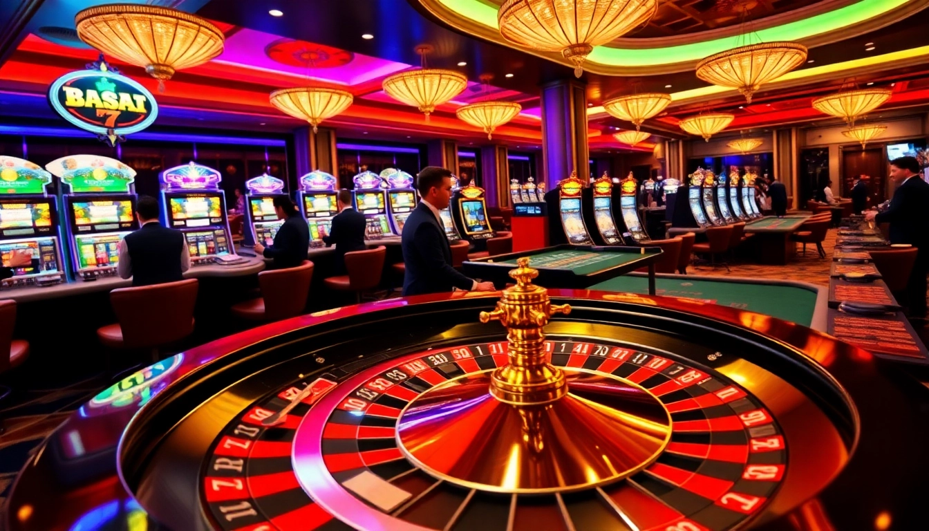 Experience the thrill of gambling at Thabet77 with professional players at a luxury casino.