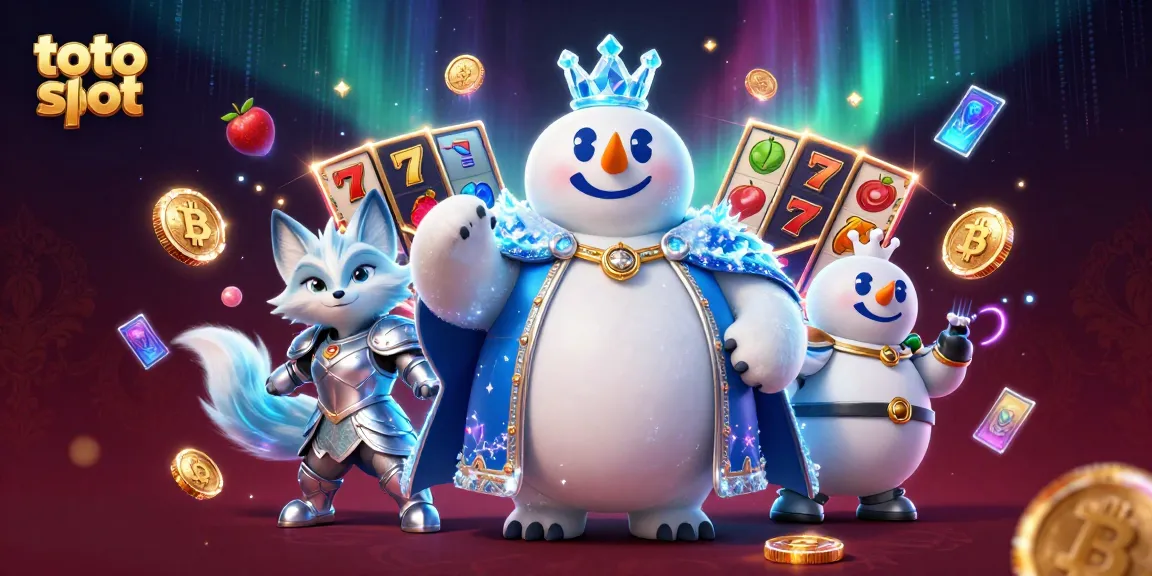 Engage with the thrilling toto slot experience featuring dynamic 3D characters and slot elements.