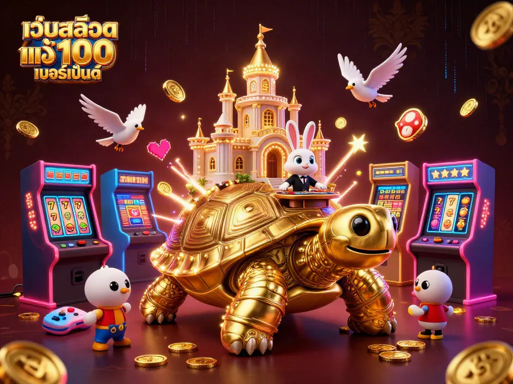 เล่นเกม เว็บสล็อต แท้ 100 เปอร์เซ็นต์ ด้วยความสนุกสนานจากคาสิโนออนไลน์