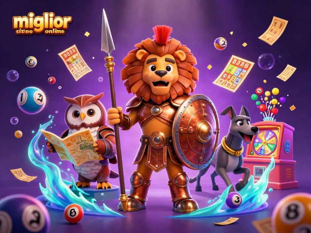 Scopri il miglior sito casino online con il nostro leone spartano e divertenti elementi di gioco