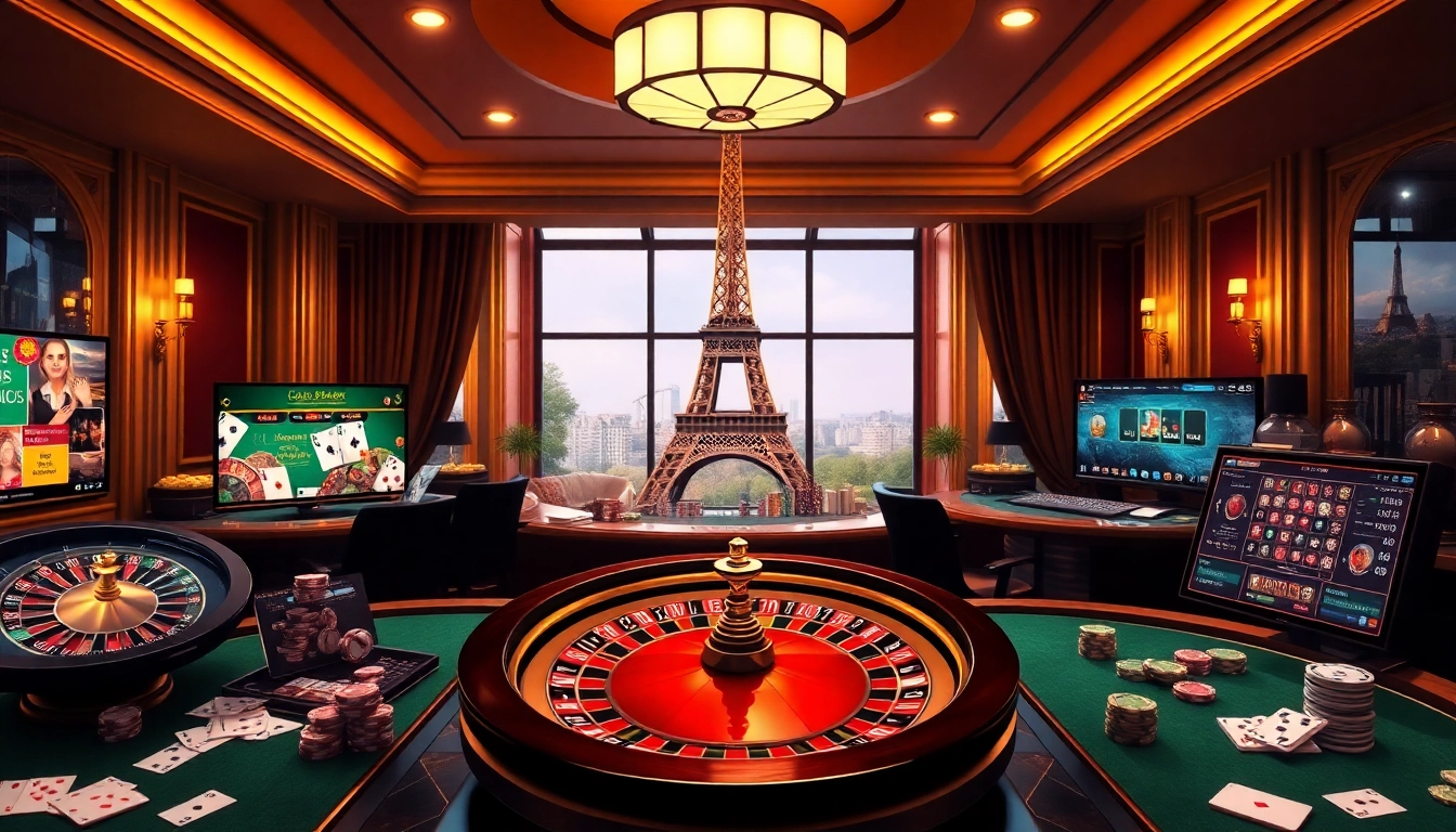 Découvrez l'excitation du casino en ligne argent réel France avec les meilleurs jeux en ligne comme la roulette et le poker.