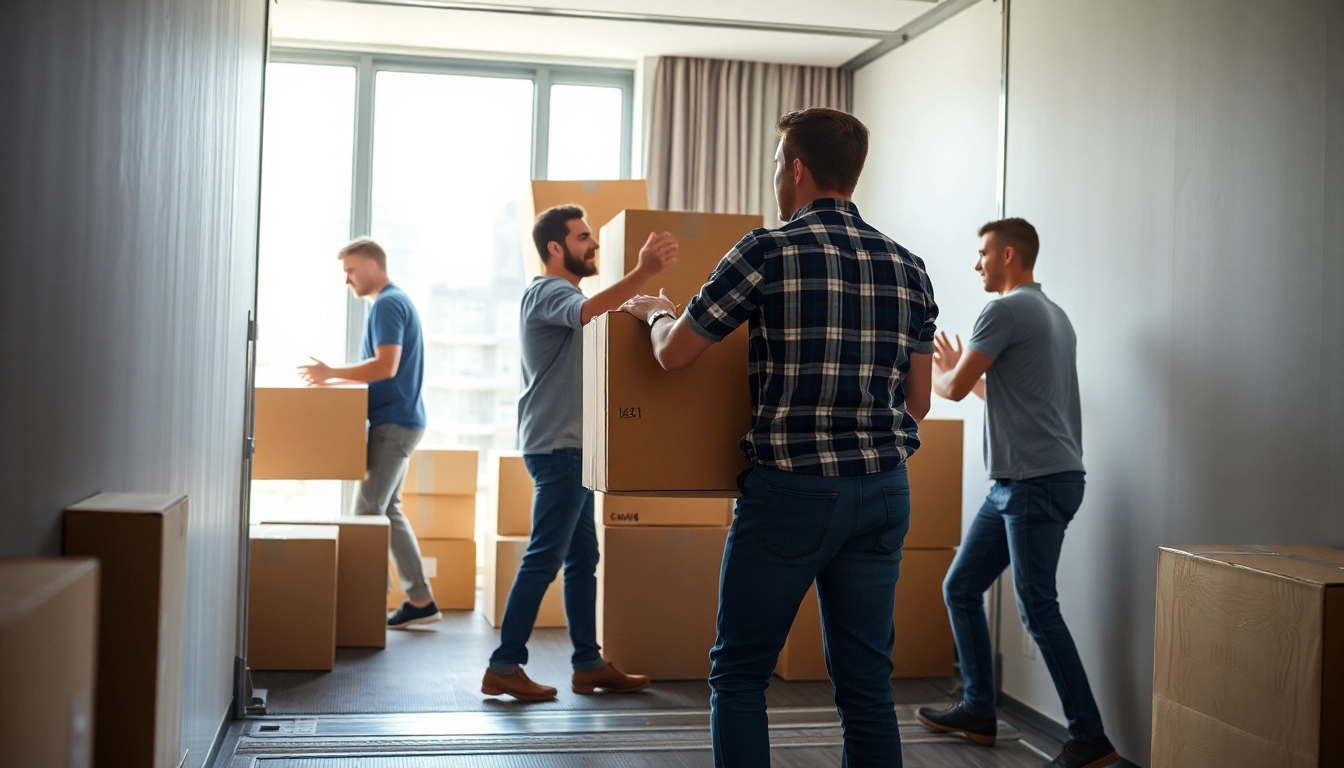 Best movers in Vancouver efficiently loading a moving truck with care and teamwork.