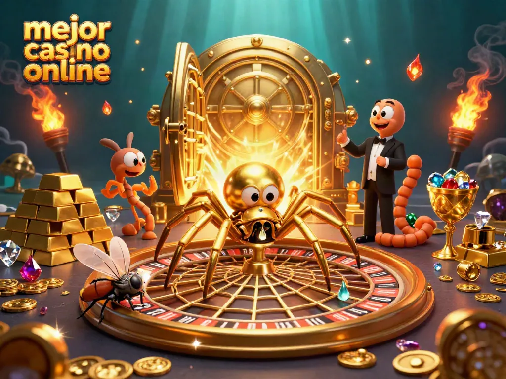 Coloca tus apuestas en el mejor casino online con giros de ruleta y una escena vibrante.