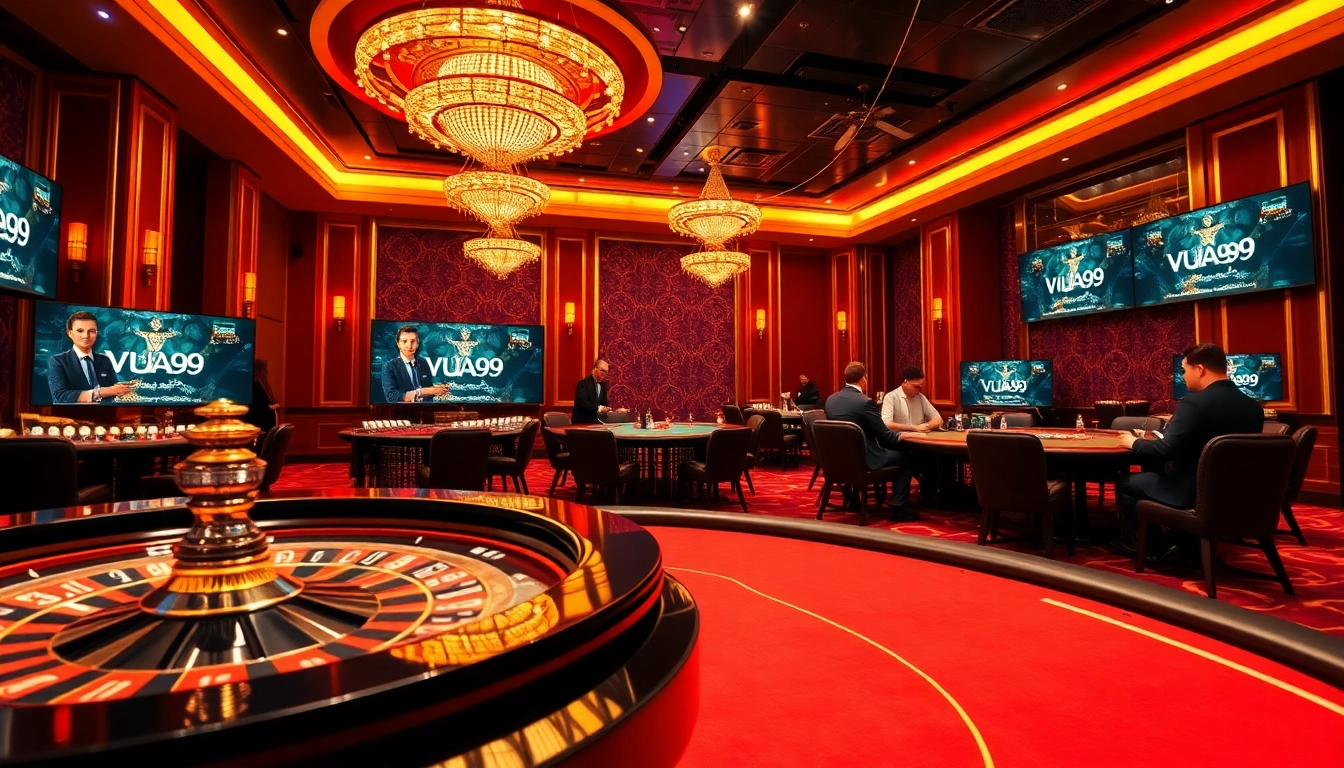 Vua99 nhà cái uy tín features an engaging online casino atmosphere with exciting games.