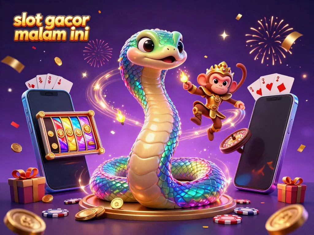 Menang dengan slot gacor malam ini, penuhi layar dengan simbol slot dan kreativitas.