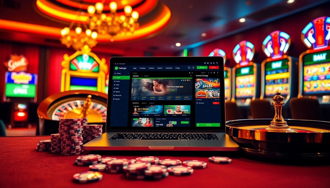 Experience thrilling gtatogel online betting with vibrant casino elements and modern interfaces.