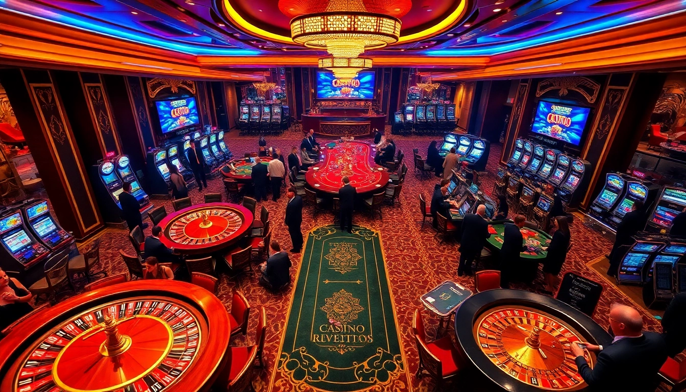 Découvrez l'excitation des meilleurs casinos en ligne avec des tables vibrantes et des jetons colorés.