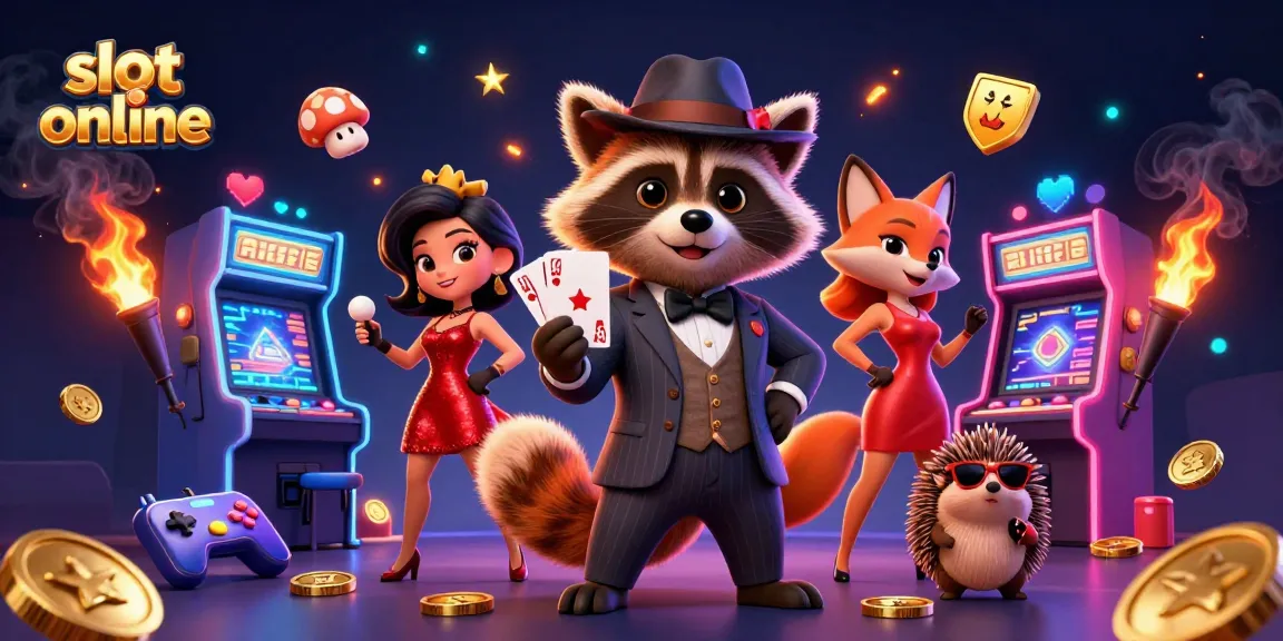 Mainkan slot online dengan keseruan tinggi dalam ilustrasi kasino yang menarik ini.