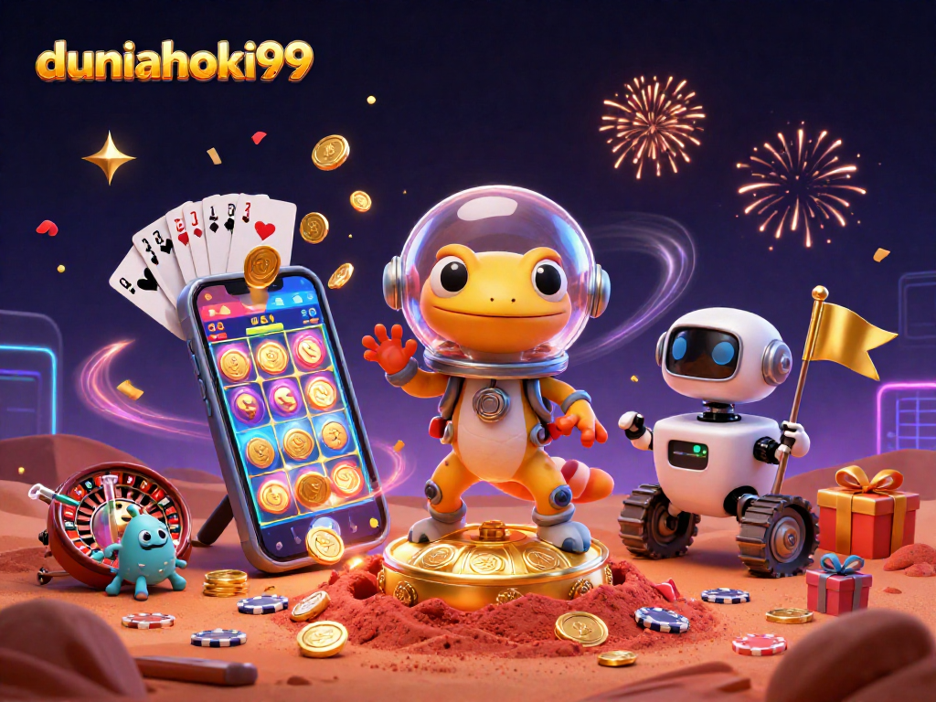 Menangkan jackpot di duniahoki99 dengan slot permainan penuh warna dan koin emas yang meledak.