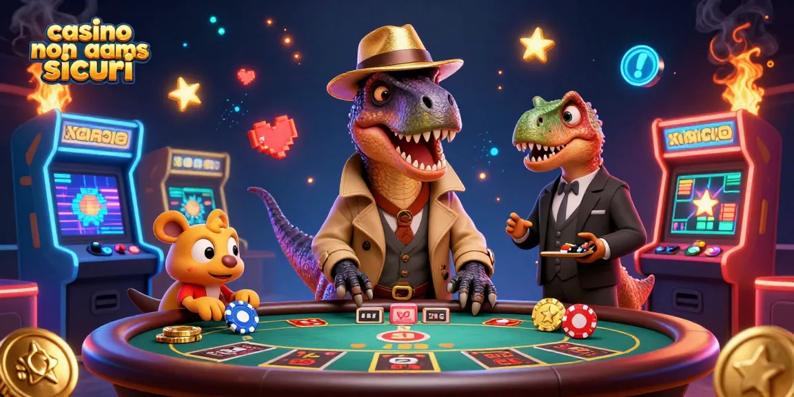 Giocare nei migliori casinò non AAMS sicuri, dove un velociraptor furtivo cerca di contare le carte al tavolo di blackjack.