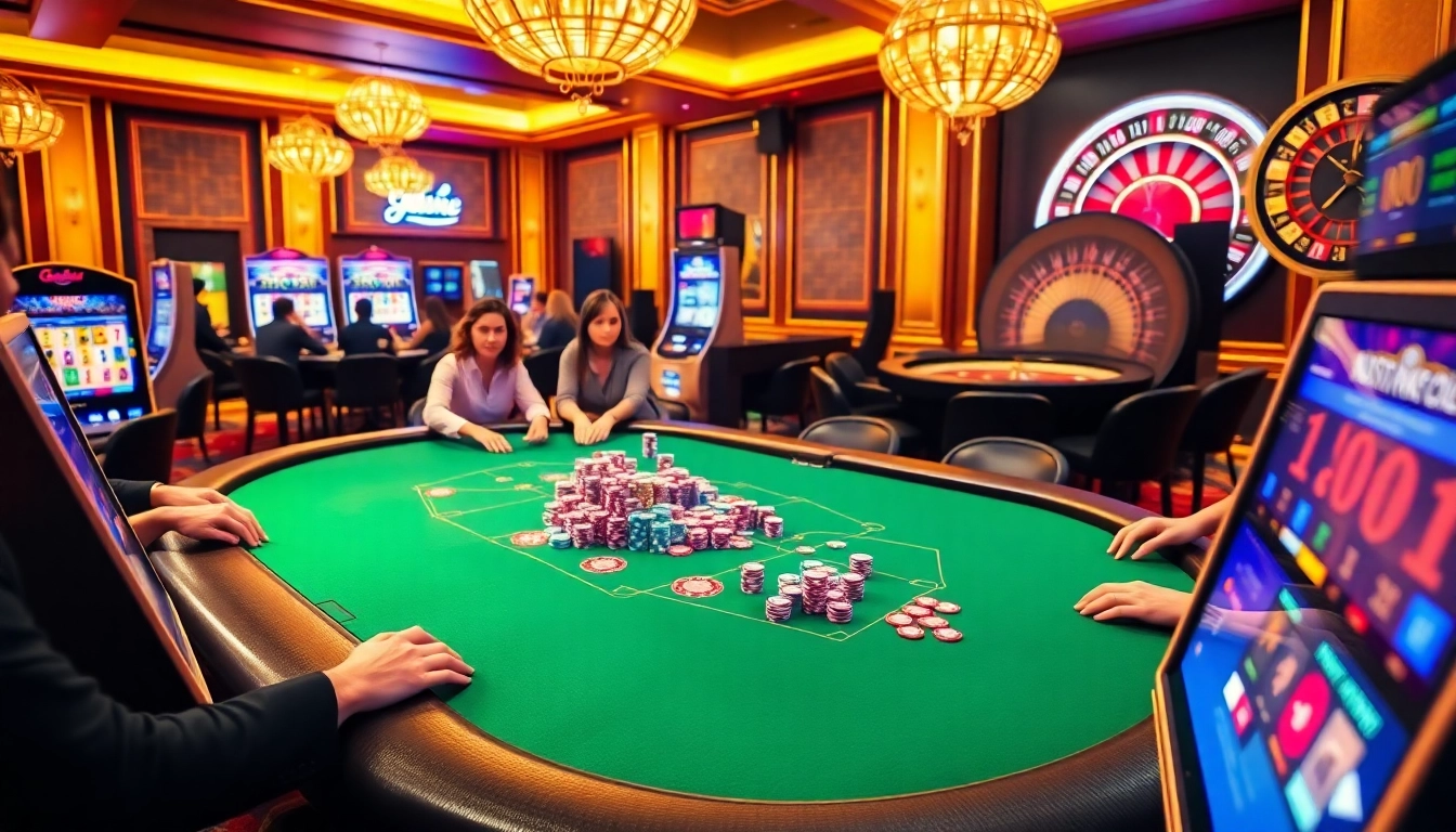 Vivez l'excitation du casino en ligne argent réel France avec le poker à enjeux élevés et des machines à sous colorées.