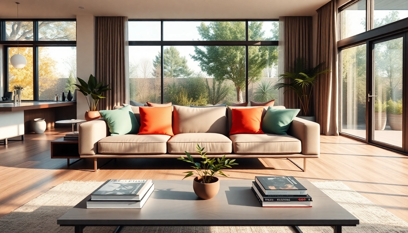 Experience Seamless Living in a modern, open-plan living space showcasing a stylish and inviting atmosphere.