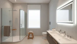 Aménagez votre salle de bain avec sirhona fr et ses miroirs modernes et cabines de douche élégantes.