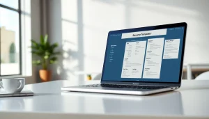 Create a professional Resume Builder using customizable templates in a modern workspace.