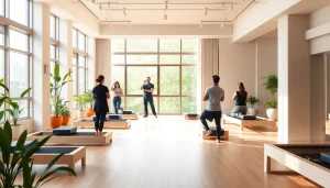 台東区のピラティスクラス — 親しみやすい雰囲気と地域の一体感を表現