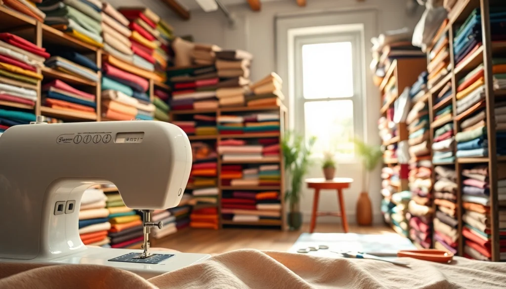 Bekijk stoffen voor naaien beginners Nederland op een mooi georganiseerde plek, met heldere kleuren.