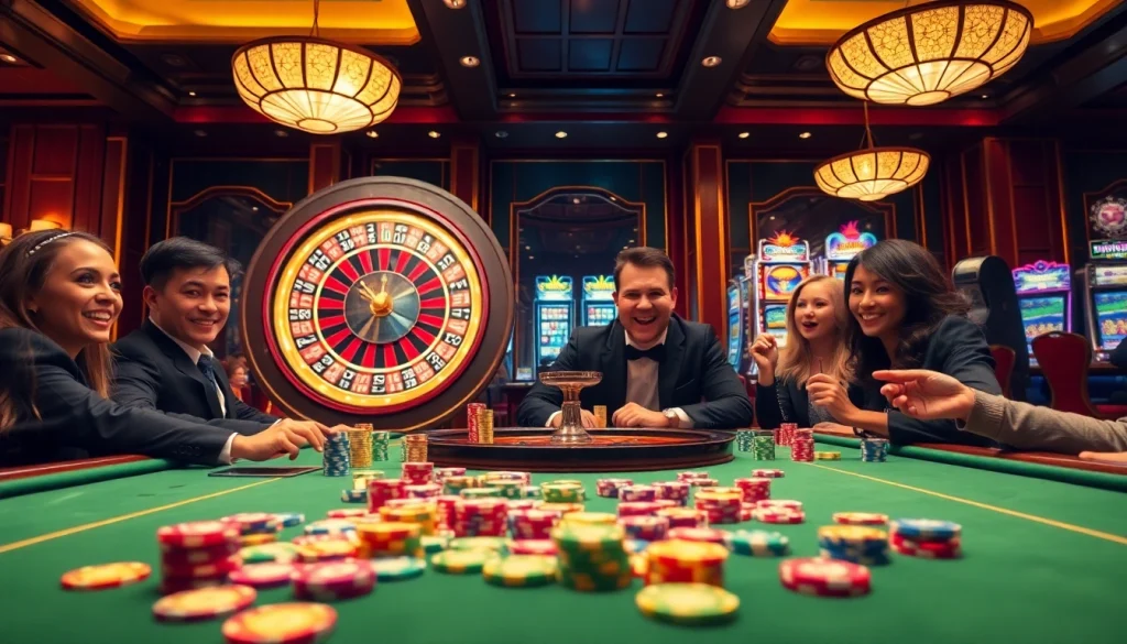 Experience thrilling gameplay at https://xx88.nl/ with a vibrant poker table scene.